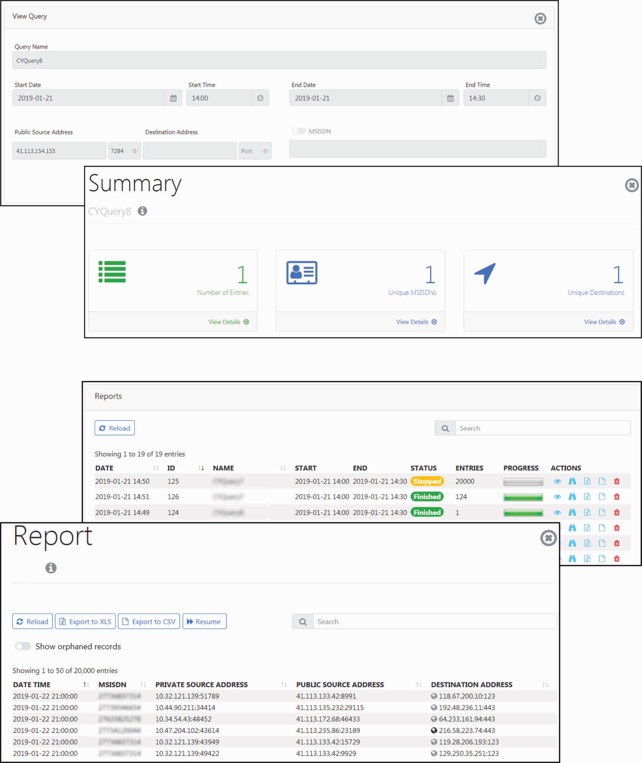 Chronos User Interface